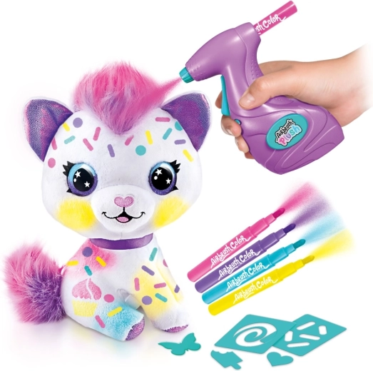 Minkštutis pliušinis žaislas, paruoštas dekoruoti