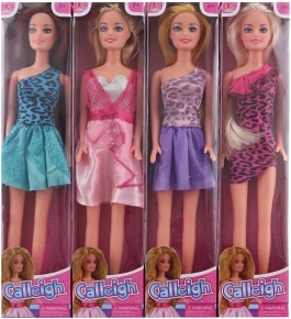 Jointed doll 29 cm with long hair