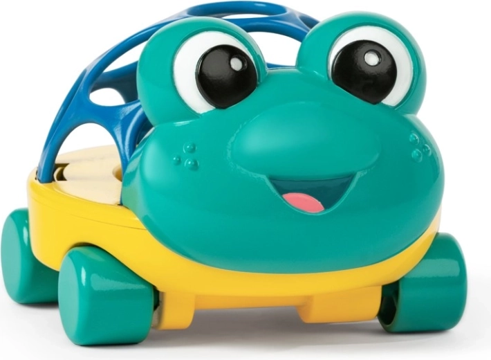 Baby Einstein Oball Curious Car Neptune – vėžlys (automobilis ir barškutis 2in1) 3 mėn.+