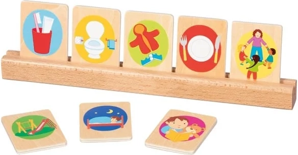 Goki daily routine card set