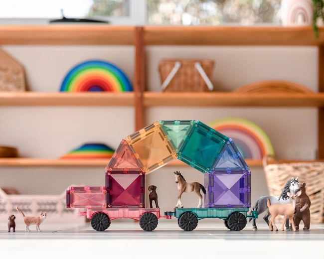 Stiprūs magnetai stabiliems 3D statiniams