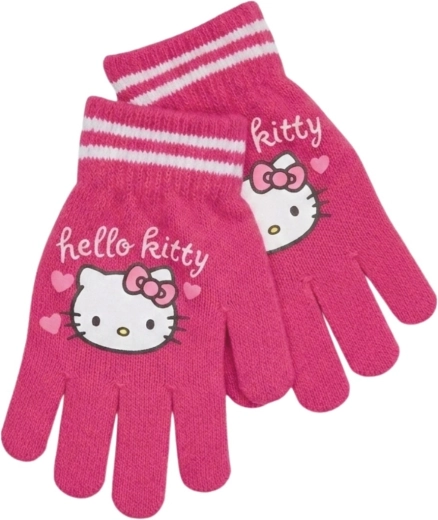 Vaikiškos žieminės pirštinės Hello Kitty – 1 vnt.