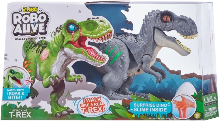 Eisena ir puolimas kaip tikro T‑Rex