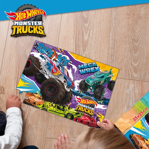 HOT WHEELS Puzzle 35x25cm 48 pieces