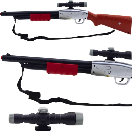 Kids’ rifle with scope and sound effects