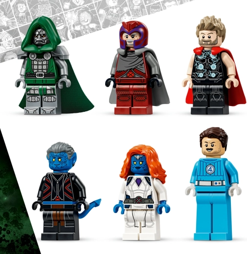 Šešios ikoniškos Marvel minifigūrėlės