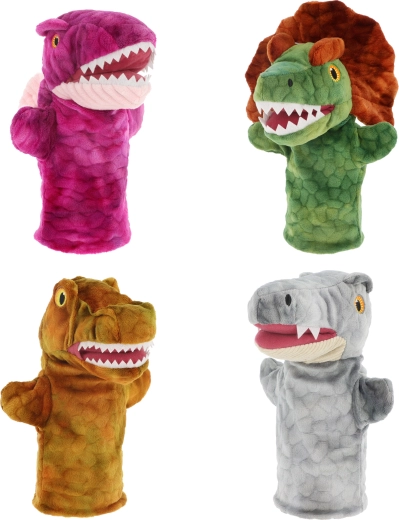 Keeleco dinosaur – 27 cm hand puppet, assorted - 1 piece