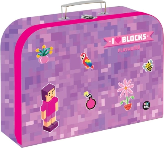 Laminuotas lagaminėlis 34 cm Playworld Girl