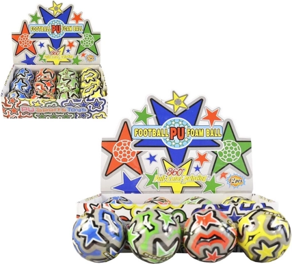 Plastikinis kamuoliukas 7,5 cm vaikams