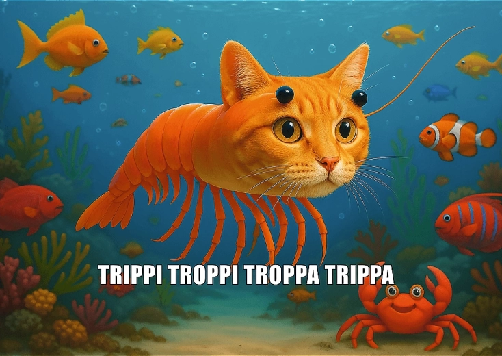 Trefl dėlionė BrainRots: Trippi Troppi Troppa Trippa 200 dalių