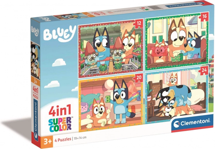 Puzzle 4 in 1 Bluey