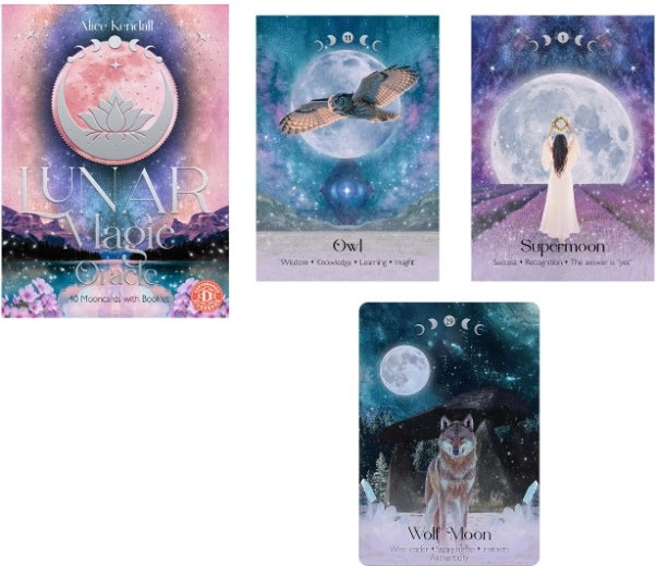 Lunar Magic Oracle – Dusserre būrimo kortos
