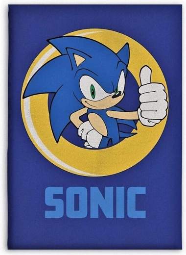 Flisinė antklodė Sonic