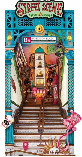 RoboTime 3D Puzzle Book Nook – City Street