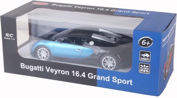 RC car Bugatti Veyron 1:14 red or blue