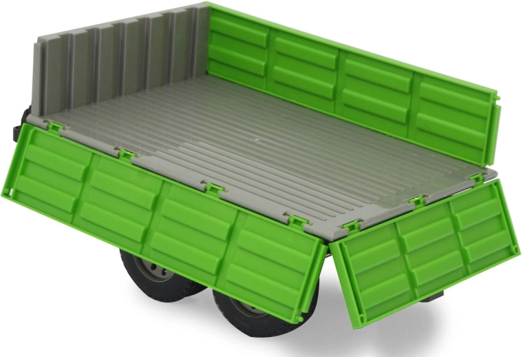 Foldable side panels for easy loading