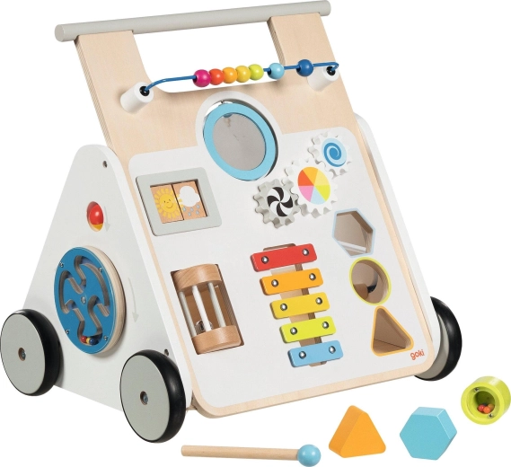 Medinė vaikiška vaikštynė KiddyCruiser