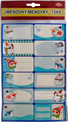 Self-Adhesive Gift Tags for Christmas Presents