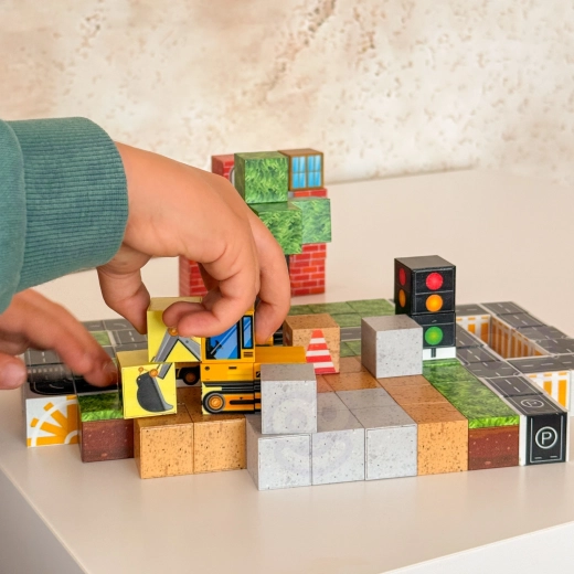 Magnetic connections for 3D construction