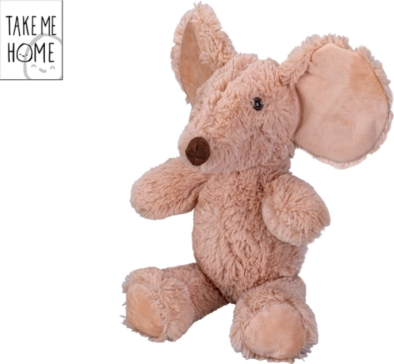 Pliušinė pelė Take Me Home 50 cm