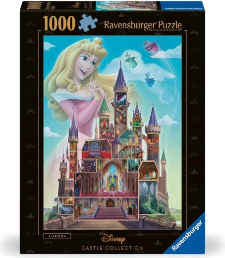 Ravensburger dėlionė Disney Castle Collection: Miegančioji gražuolė 1000 dalių