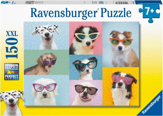 Ravensburger dėlionė „Juokingi šunys“ XXL
