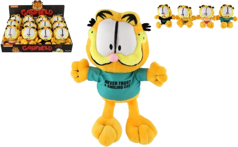 Pliušinis Garfield 22 cm (4 variantai) – 1 vnt.