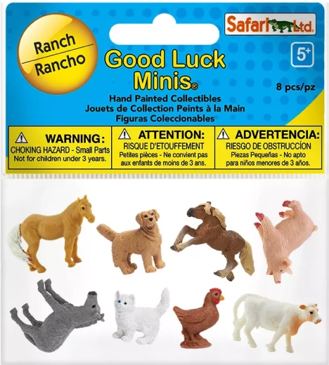 Safari Ltd. Good Luck Minis – ranča (funpack)