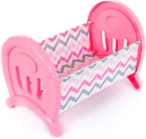 Gentle rocking for a peaceful doll’s sleep