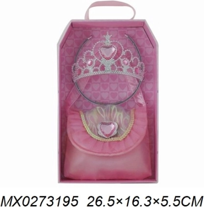 Fashion Set for a Little Princess – Tiara and Handbag