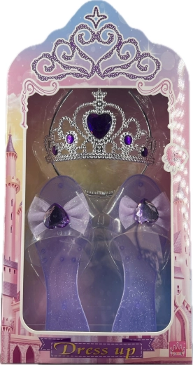 Princess set with purple slippers