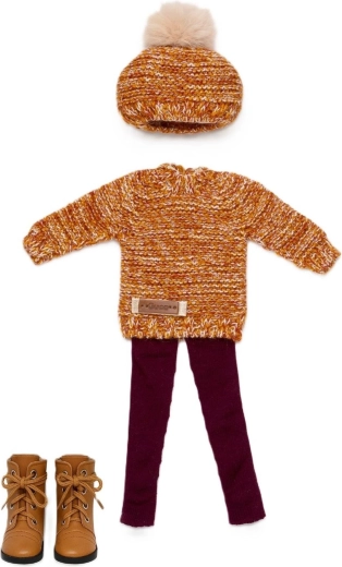 Šiltas megztas stilius vėsioms dienoms