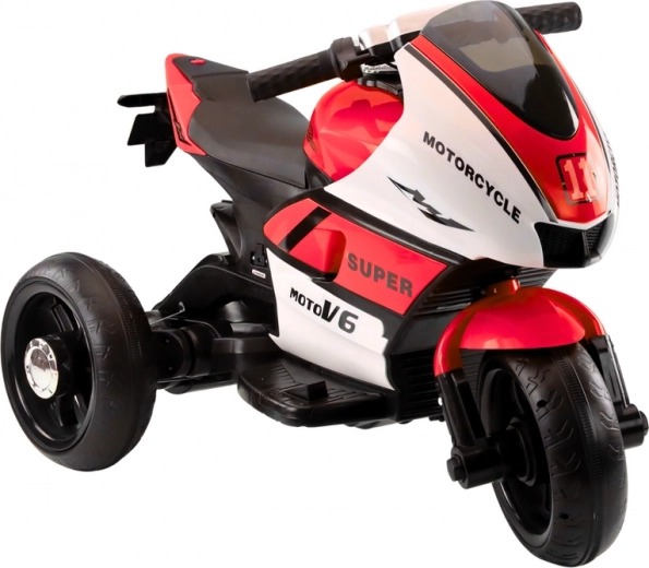 Children's electric tricycle red