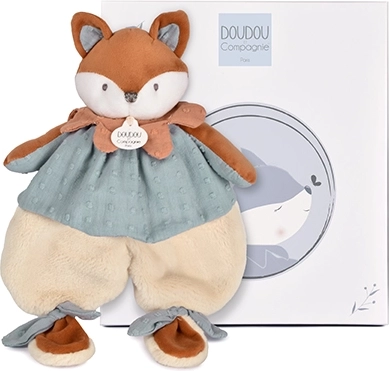 Doudou gift set plush cuddle comforter Fox Timo 29 cm