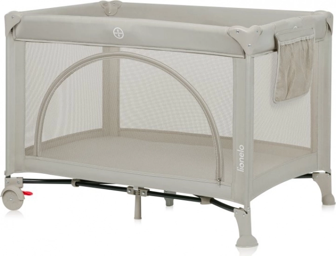 Kelioninė lovytė Lionelo Laura Beige Sand