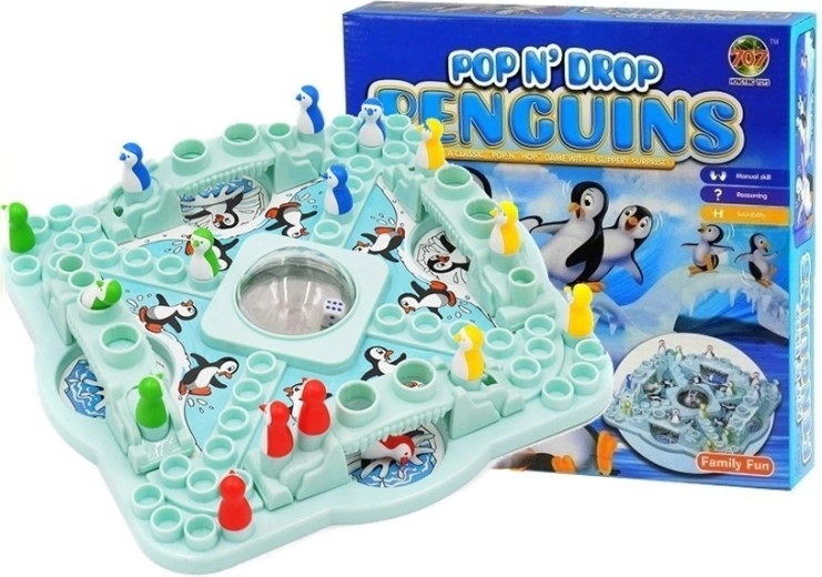 Family Game Chinese Penguins - Penguin Race