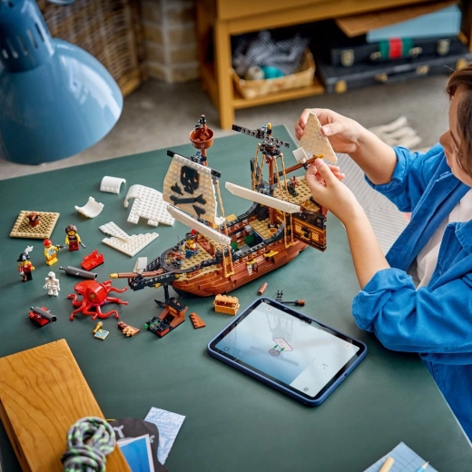 Patogus konstravimas su LEGO Builder programėle