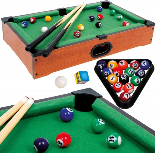 Small Foot Tabletop Billiards with Accessories