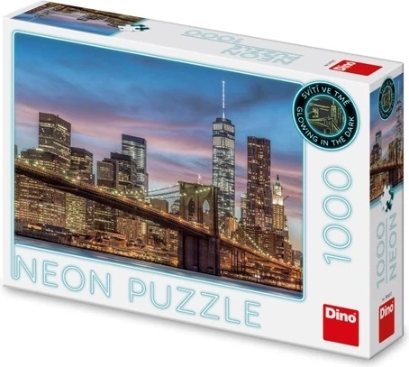 Dino Neon New York dėlionė (1000 detalių)