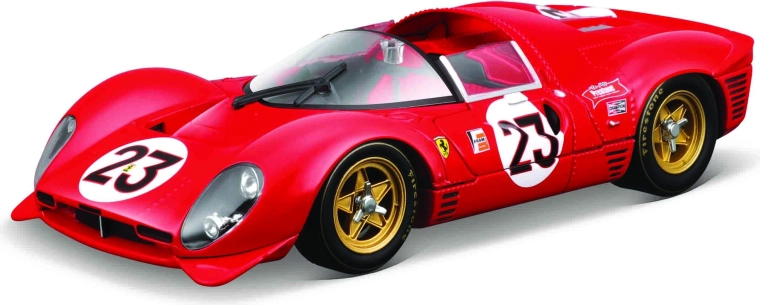 Modelio konstruktorius Bburago 1:24 Ferrari 330 P4 Daytona 1967