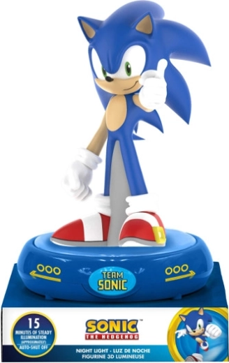 Naktinė 3D LED lempa Sonic