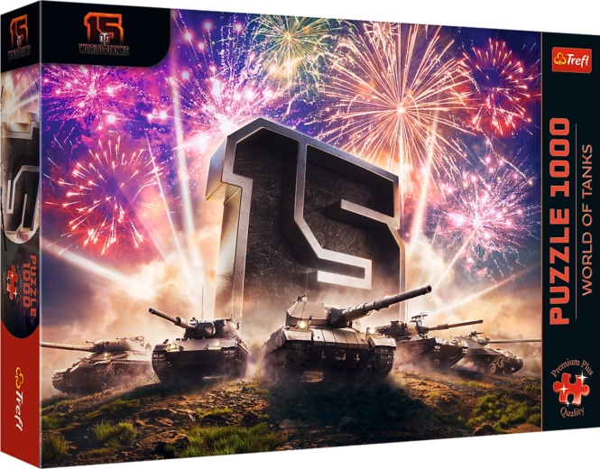 Trefl dėlionė 1000 detalių – WORLD OF TANKS 15-osios metinės