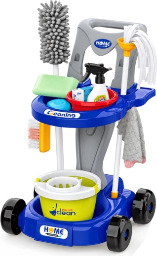 Mobile trolley for easy storage