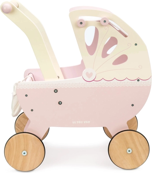 Medinis lėlių vežimėlis Sweet Dreams LE TOY VAN