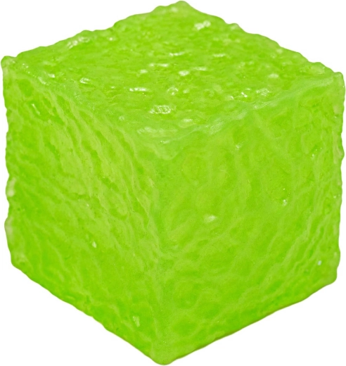 Crystalline “sugar” texture for a pronounced tactile sensation