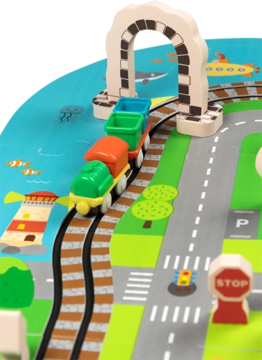 Savaeigė lokomotyvas ir vagonėliai