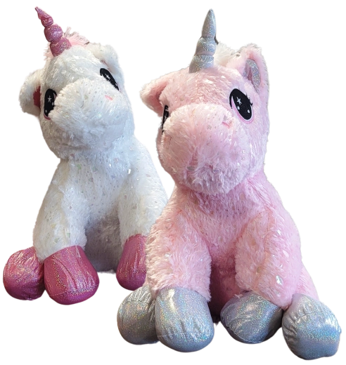 Plush Sitting Unicorn 30 cm – 2 colors