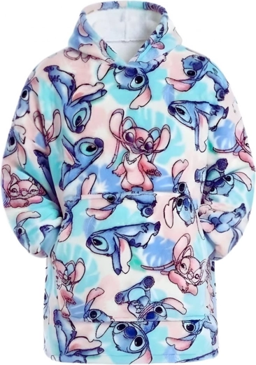 Pelerinės tipo chalatas Lilo ir Stitch