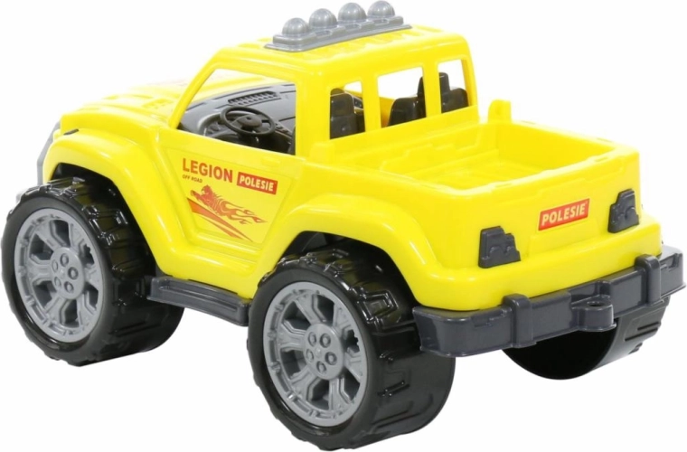 Open bed for transporting toys