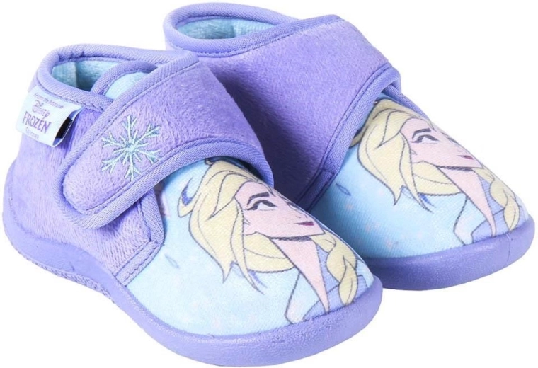 Vaikiškos šlepetės „Frozen Elsa“, violetinės